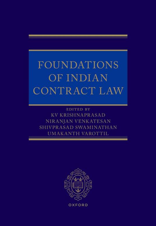 Foundations of Indian Contract Law