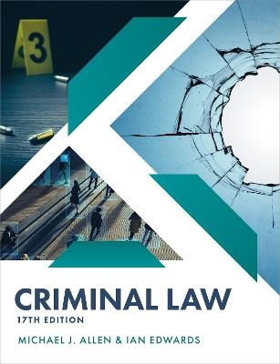 Criminal Law - Ian Edwards,Michael Allen - cover