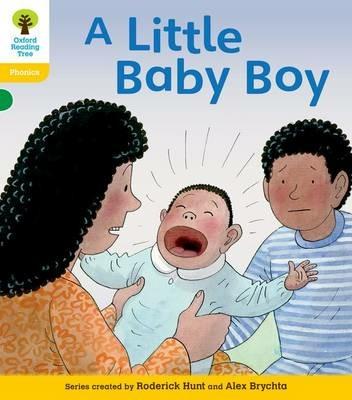 Oxford Reading Tree: Level 5: Floppy's Phonics: A Little Baby Boy - Roderick Hunt - cover
