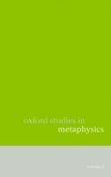 Oxford Studies in Metaphysics: Volume 3 - cover