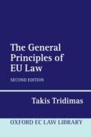 The General Principles of EU Law - Tridimas - cover