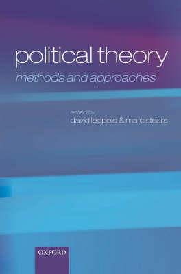 Political Theory: Methods and Approaches - cover