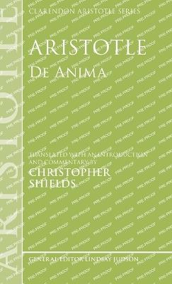 Aristotle: De Anima - Aristotle - cover