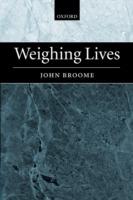 Weighing Lives - John Broome - cover