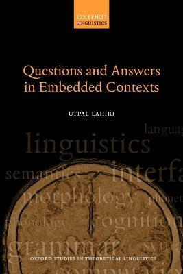 Questions and Answers in Embedded Contexts - Utpal Lahiri - cover