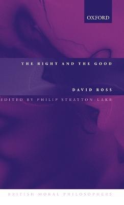 The Right and the Good - David Ross - cover