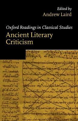 Ancient Literary Criticism - cover
