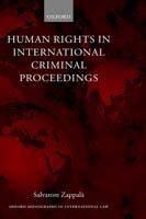 Human Rights in International Criminal Proceedings - Salvatore Zappalà - cover