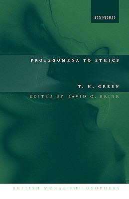Prolegomena to Ethics - T. H. Green - cover