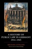 A History of Public Law in Germany 1914-1945 - Michael Stolleis - cover