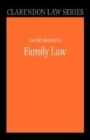 An Introduction to Family Law - Gillian Douglas - cover