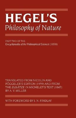 Hegel's Philosophy of Nature: Encyclopedia of the Philosophical Sciences (1830), Part II - cover