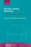 Elections, Parties, Democracy: Conferring the Median Mandate - Michael D. McDonald,Ian Budge - cover