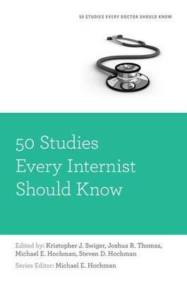 50 Studies Every Internist Should Know - cover