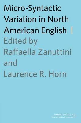 Micro-Syntactic Variation in North American English - cover