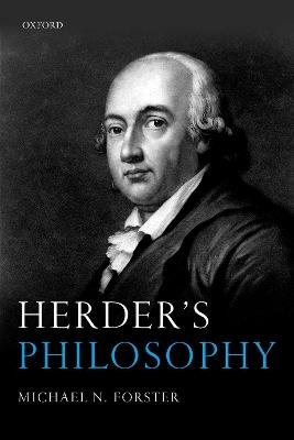Herder's Philosophy - Michael N. Forster - cover