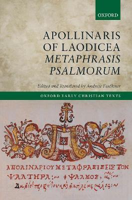 Apollinaris of Laodicea Metaphrasis Psalmorum - cover