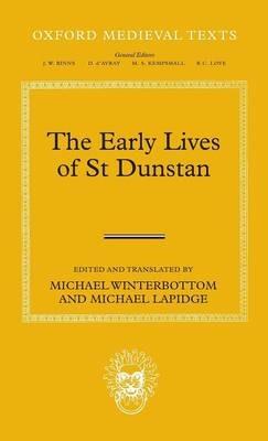The Early Lives of St Dunstan - cover