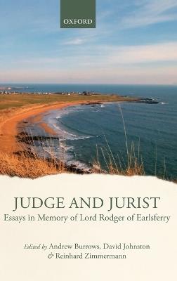 Judge and Jurist: Essays in Memory of Lord Rodger of Earlsferry - cover