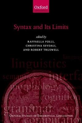 Syntax and its Limits - cover