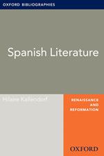 Spanish Literature: Oxford Bibliographies Online Research Guide