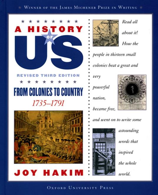 A History of US: From Colonies to Country - Joy Hakim - ebook