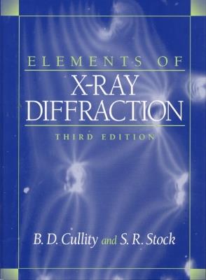 Elements of X-Ray Diffraction - B.D. Cullity - cover