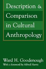 Description and Comparison in Cultural Anthropology