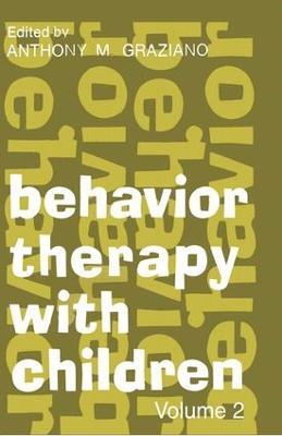 Behavior Therapy with Children: Volume 2 - cover