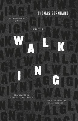 Walking: A Novella - Thomas Bernhard - cover