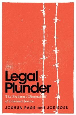 Legal Plunder: The Predatory Dimensions of Criminal Justice - Joshua Page,Joe Soss - cover