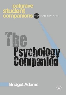 The Psychology Companion - Bridget Adams - cover
