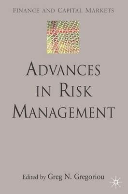 Advances in Risk Management - cover