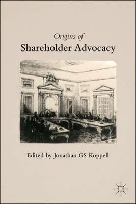 Origins of Shareholder Advocacy - cover