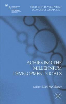 Achieving the Millennium Development Goals - cover