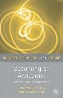 Becoming an Academic - Lynn McAlpine,Gerlese Akerlind - cover
