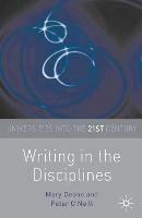 Writing in the Disciplines - Mary Deane,Peter O'Neill - cover