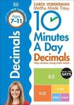 10 Minutes A Day Decimals, Ages 7-11 (Key Stage 2): Supports the National Curriculum, Helps Develop Strong Maths Skills