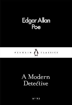 A Modern Detective - Edgar Allan Poe - cover