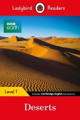 Ladybird Readers Level 1 - BBC Earth - Deserts (ELT Graded Reader) - Ladybird - cover