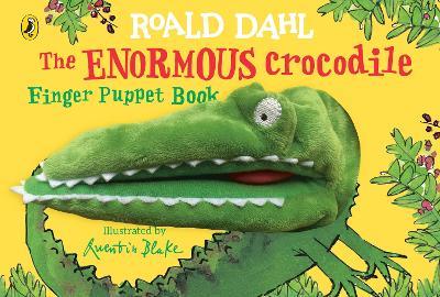 The Enormous Crocodile's Finger Puppet Book - Roald Dahl - cover