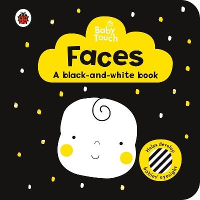 Baby Touch: Faces: a black-and white-book - Ladybird - cover