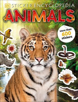 Sticker Encyclopedia Animals - DK - cover