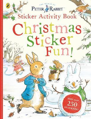 Peter Rabbit Christmas Fun Sticker Activity Book - Beatrix Potter - cover