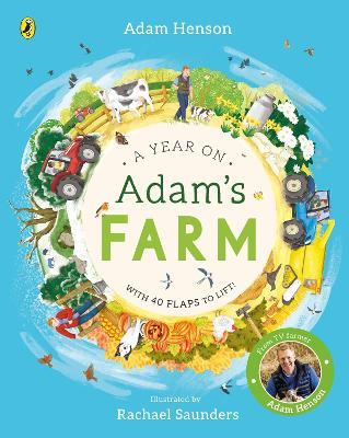 A Year on Adam's Farm - Adam Henson - cover