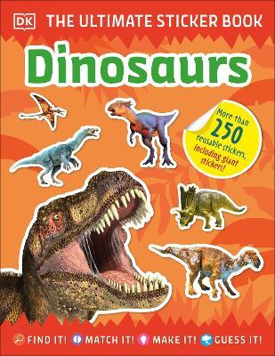 Ultimate Sticker Book Dinosaurs - DK - cover