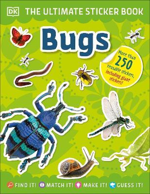 Ultimate Sticker Book Bugs - DK - cover