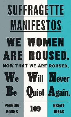 Suffragette Manifestos - cover