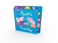 Peppa Pig: Peppa and Family: Tabbed Board Book - Peppa Pig - cover