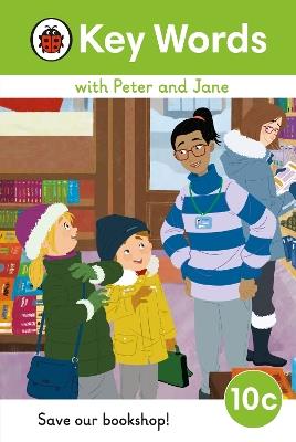 Key Words with Peter and Jane Level 10c – Save Our Bookshop! - Ladybird - cover